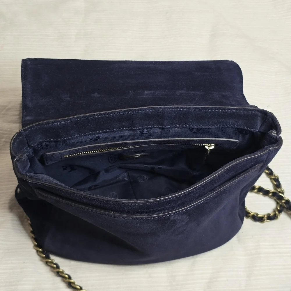 Tory Burch Fringe Farrah Suede Purse